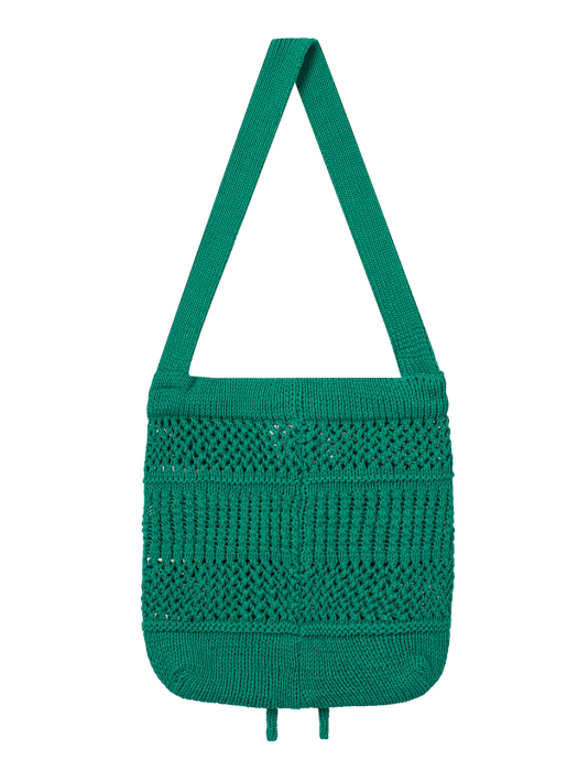 Crochet Bucket Bag_Green VC2236BG034M