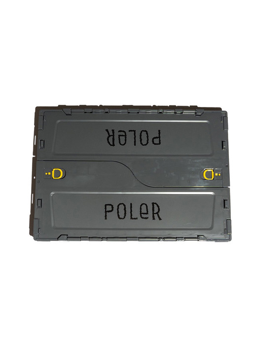 POLER FOLDING CONTAINER GRAY