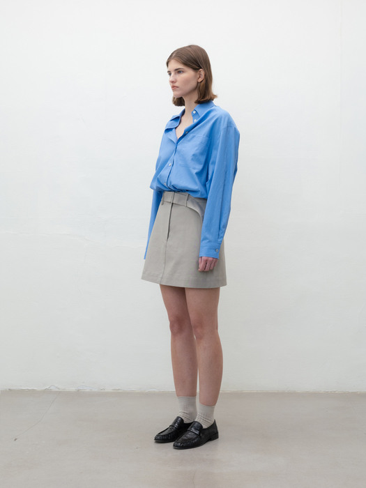 Claude basic shirt ( blue)