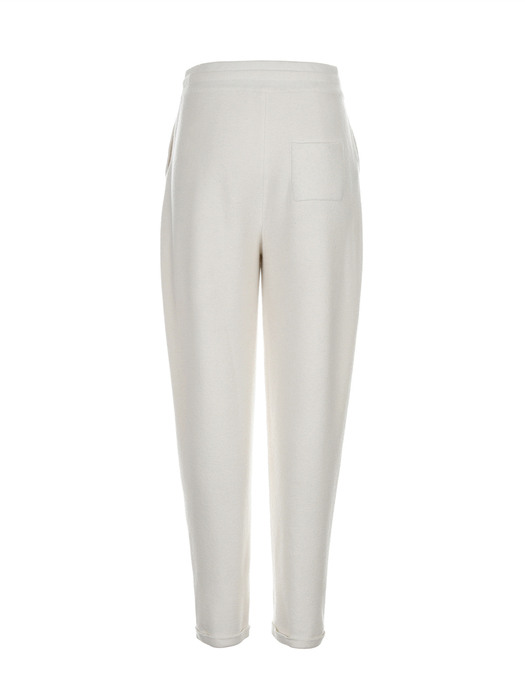 Relaxed Pocket knit Pants Ivory