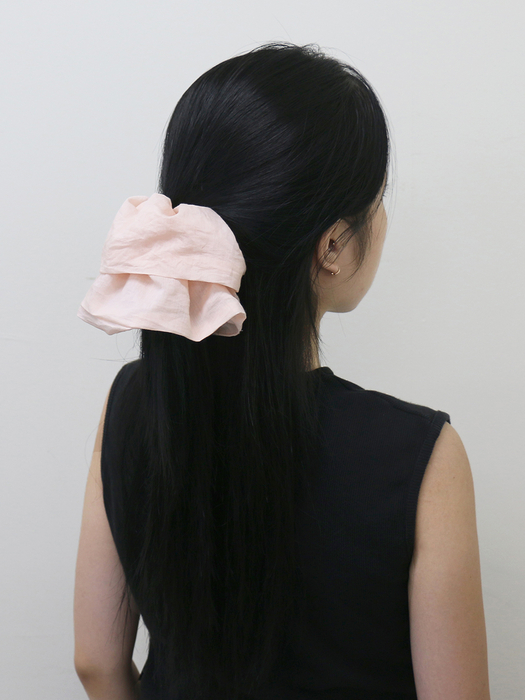 basic silky cotton scrunch (6color)