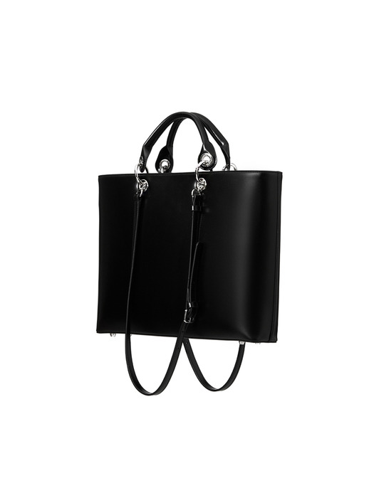 YOOUR BIG BAG (Leather strap/Black)