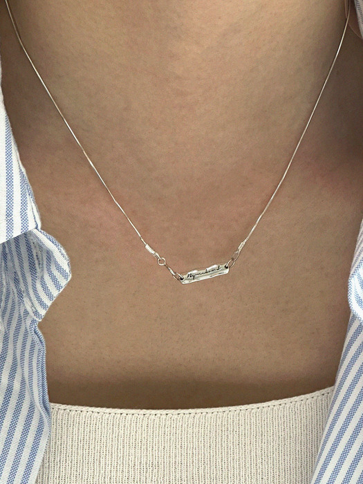 silver925 monday necklace