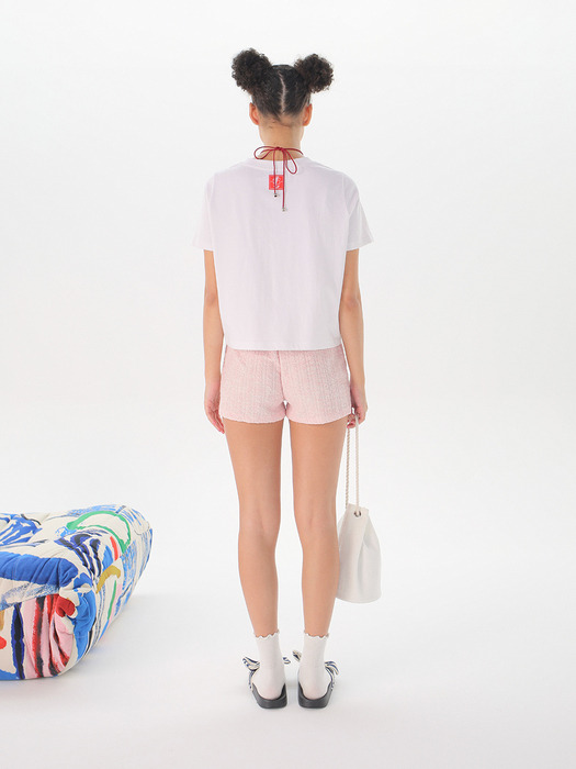 Candy Knit shorts_Pink