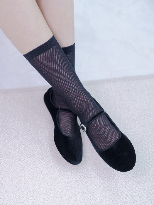 [선물포장]Lipa high socks 4colors