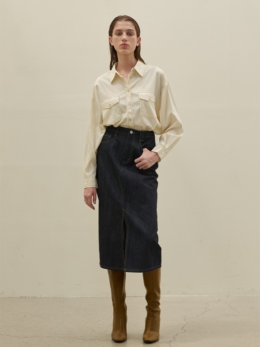 CLASSIC STITCH POCKET SHIRT (BL-4183)