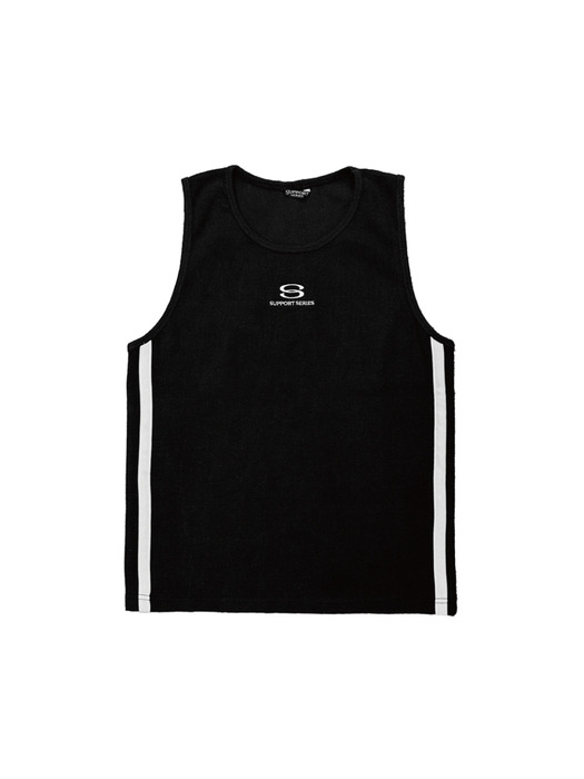 SUPPORTSERIES TRACK TANK TOP BLACK