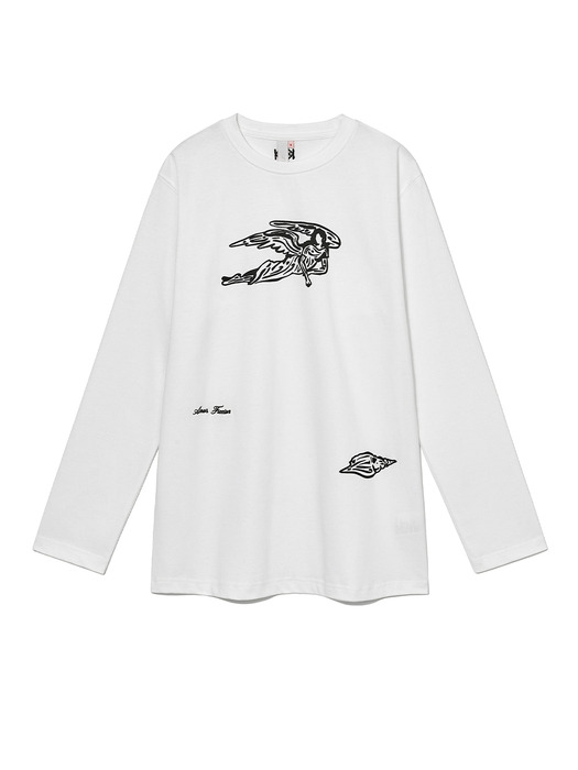 Angel Long Sleeve T-shirt UNISEX Off-White