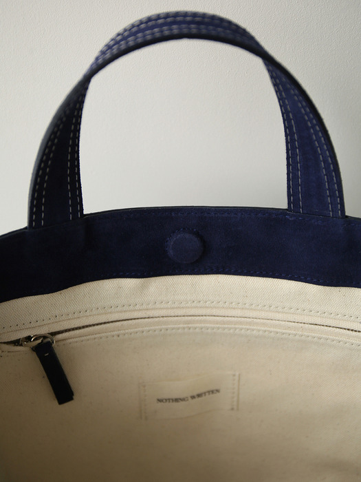 Ravioli suede bag (Night)