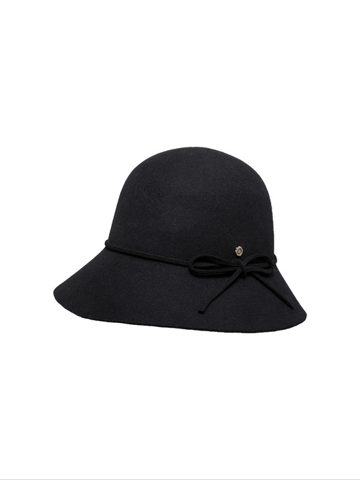 Vionnet Hat  - Black