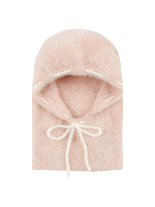 STITCH BRUSH BALACLAVA (PEACH)