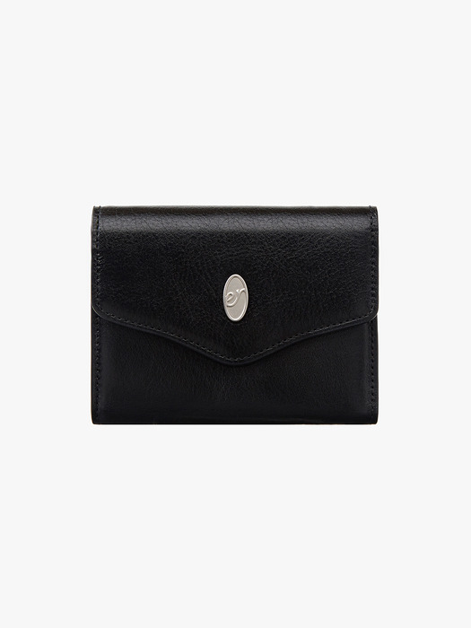 Lina trifold wallet - Black