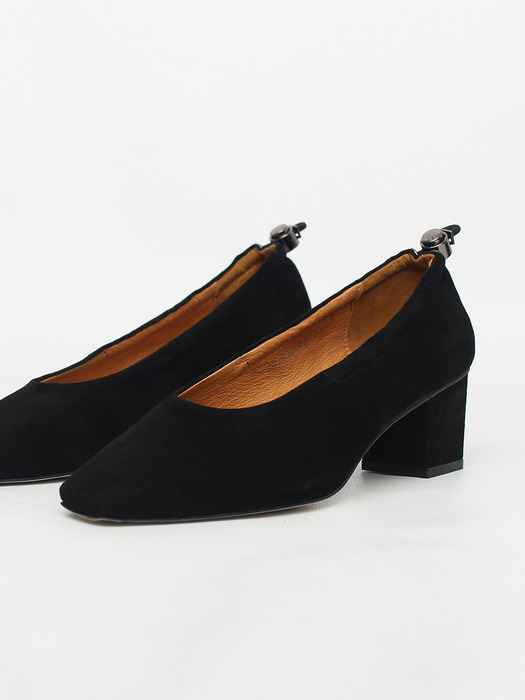 iinly square toe pumps_blacksuede