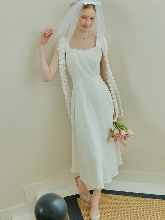 Camellia dress(white)