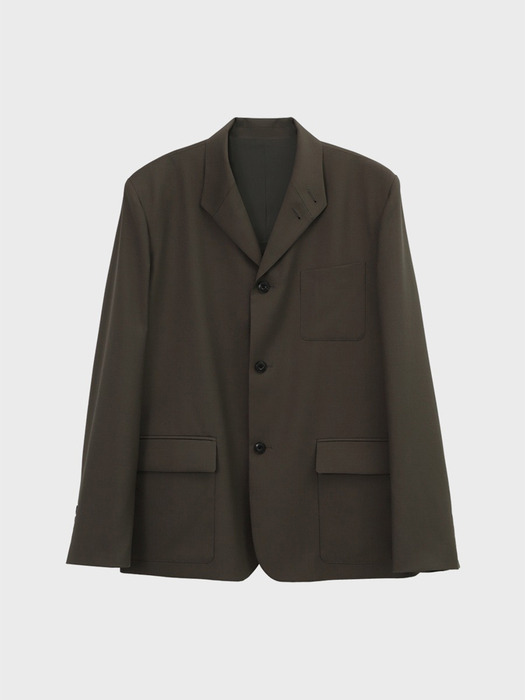 Tailored Teba Jacket - Brown