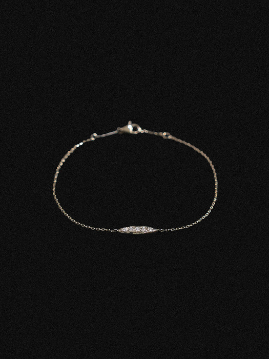 14K Diamond Meek Hammer Bracelet