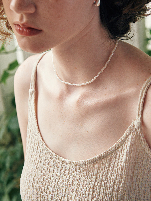 [925 silver] Un.silver.186 / lait necklace