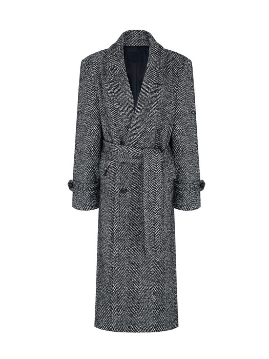 BOH LONG COAT_HERRINGBONE