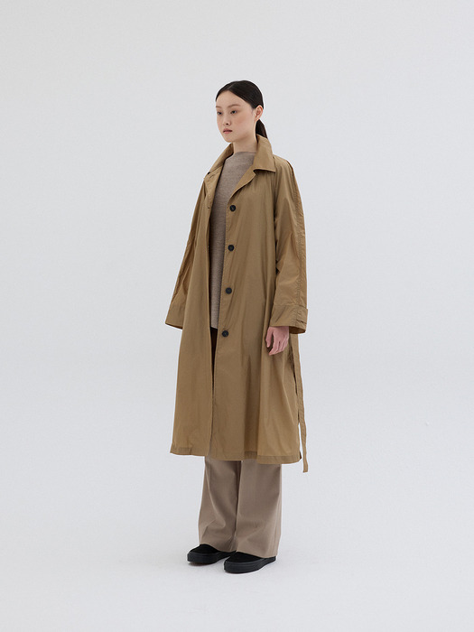 LIGHT WEIGHT TRENCH COAT_BEIGE