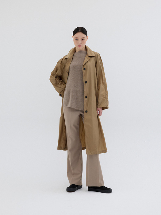 LIGHT WEIGHT TRENCH COAT_BEIGE