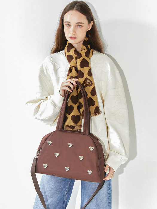 [홀리 러브스 러브]Bandal Bag Large (반달백 라지)_Brown [W CONCEPT]