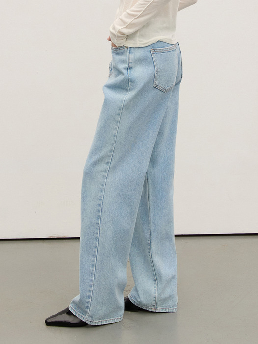 W50 WIDE DENIM PANTS_INDIGO BLUE [기모][숏기장 추가]