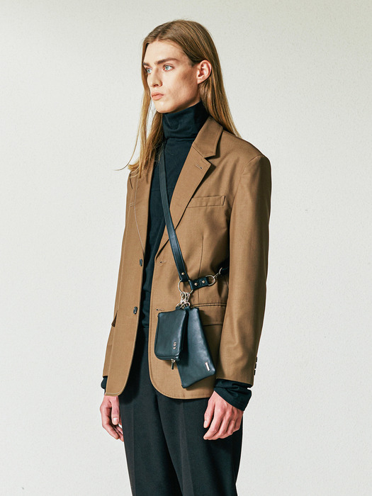 3 pouch utility strap bag