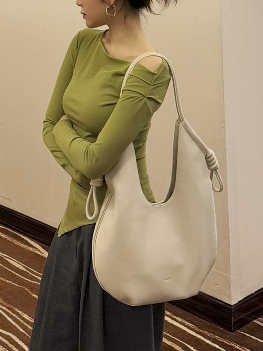 [단독]Arco Hobo Bag Palestone 아르코 호보백 페일스톤