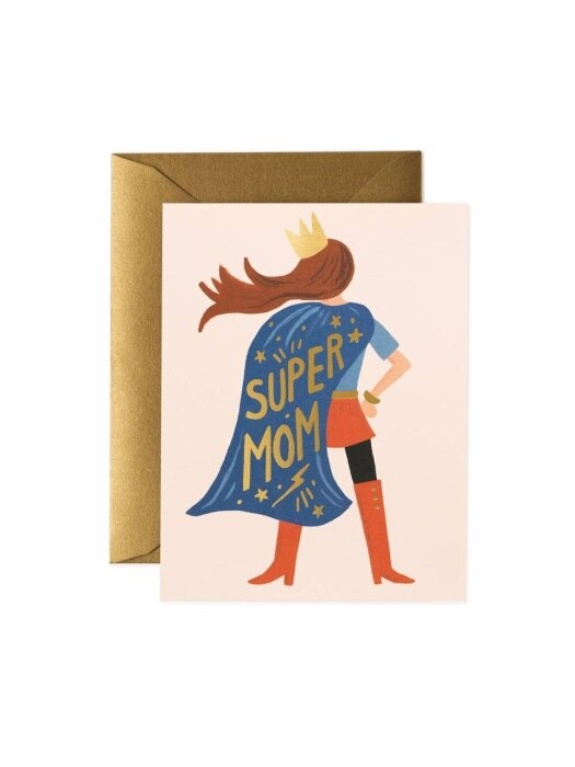 Super Mom 어버이날 카드