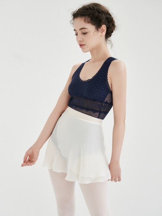 Ballet Wrap Skirt_White
