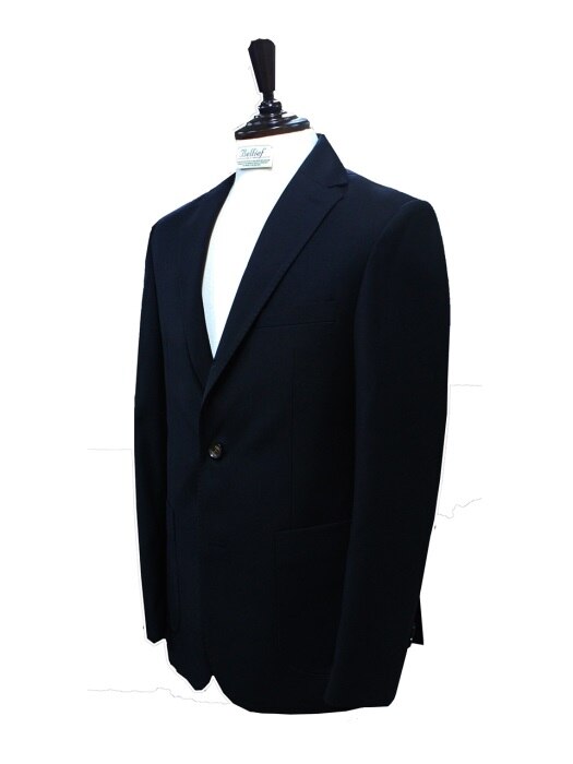Navy easy soft jacket suit (Navy)
