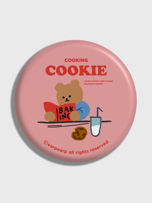 cookie bear-pink(거울)