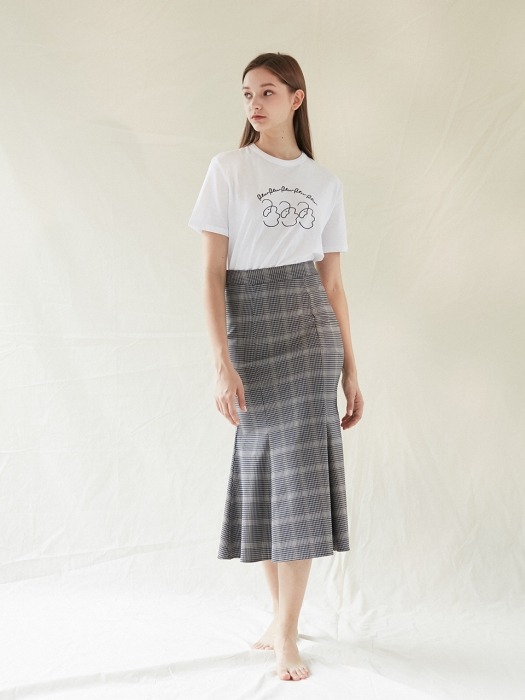 Rosh Check Skirt_Black