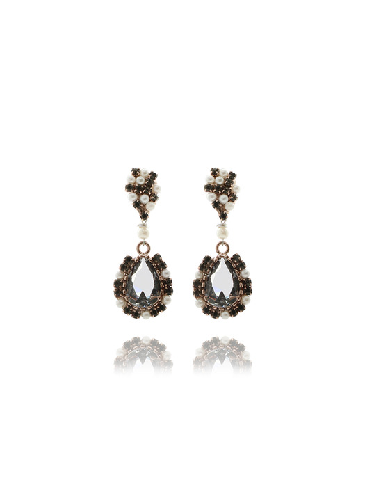 Crystal ``drop`` Earrings