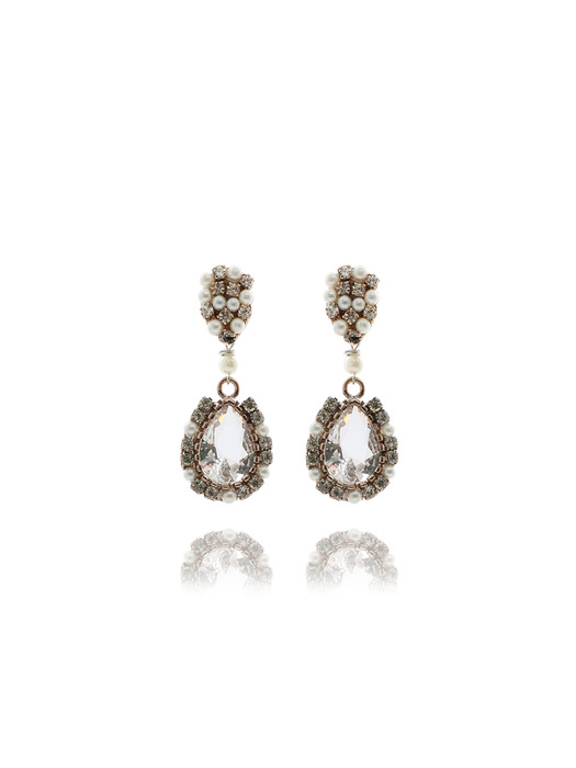 Crystal ``drop`` Earrings