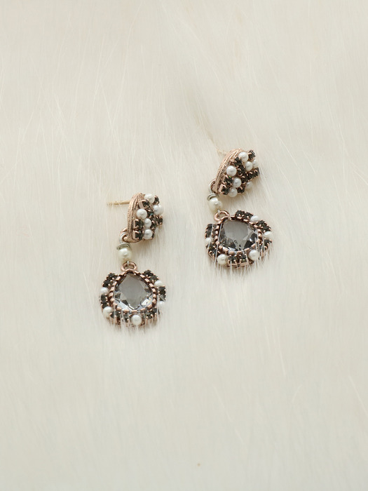 Crystal ``drop`` Earrings