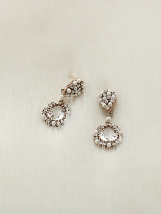 Crystal ``drop`` Earrings