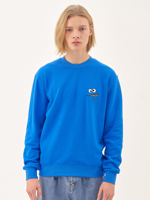 [SS20 SV X Sesame Street] Point Sweatshirts(Blue)