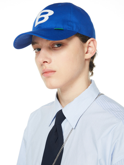 B PATCH CAP - BLUE