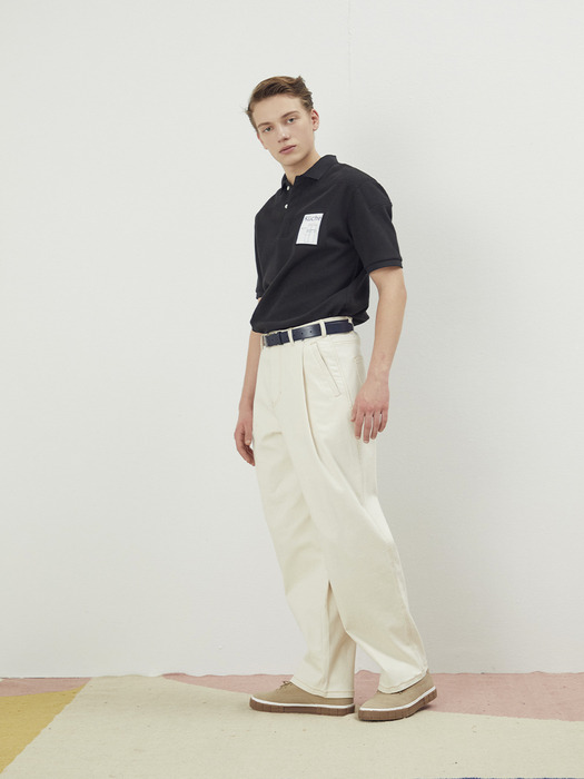 DO-NOT-REVERSE COTTON PANTS BEIGE