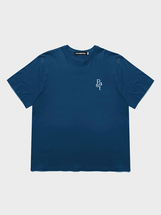 PAST STAIR GRAPHIC TEE - BLUE
