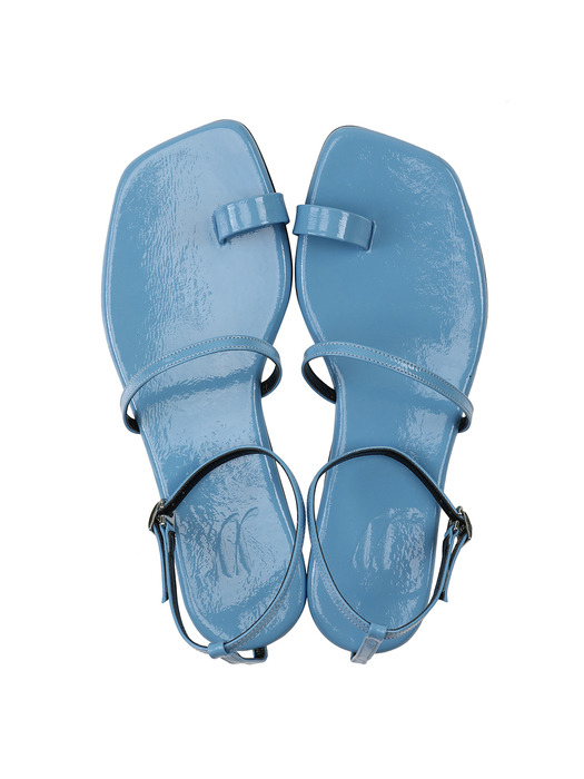 Y.01 Jane candy back T sandals / YY20S-S48 Blue