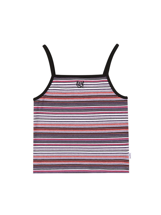 STRIPED SLEEVELESS TOP_PURPLE