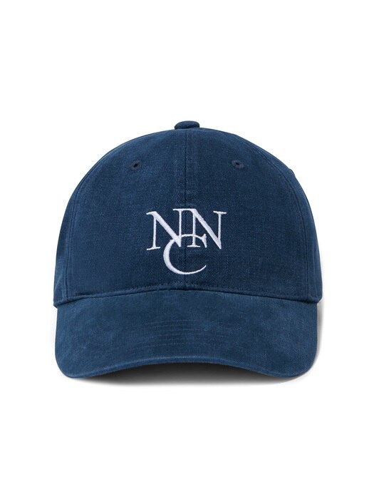 NNC logo hat_Washed Navy
