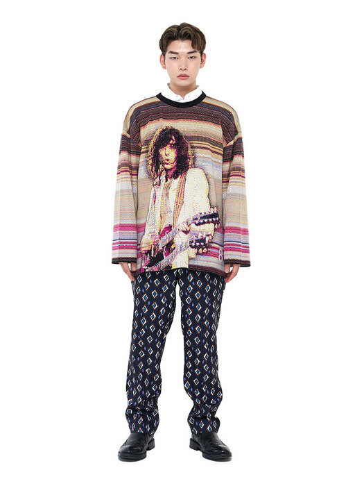 8D002 - OVERSIZED PSYCHEDELIC PULLOVER