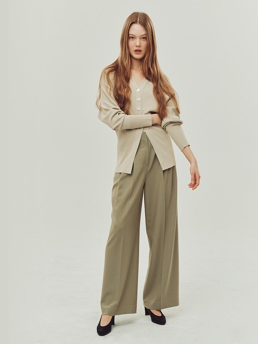 pin tuck wide pants VWPTLC0100