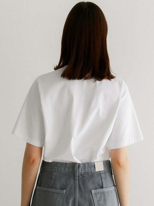 Allo Short Sleeves T-Shirt_White