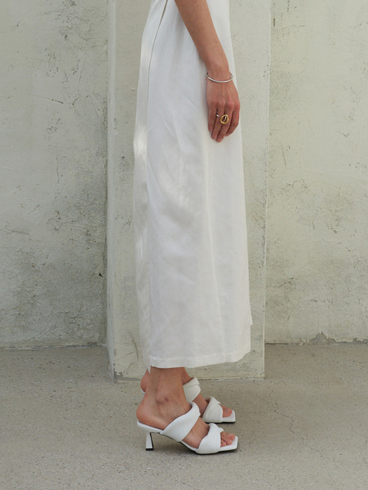 Sarah Sandals Leather White