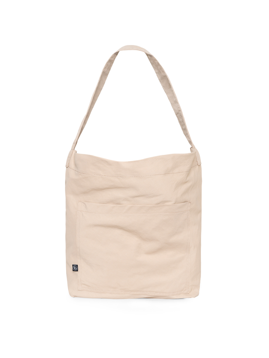 Nylon One shoulder Bag_beige