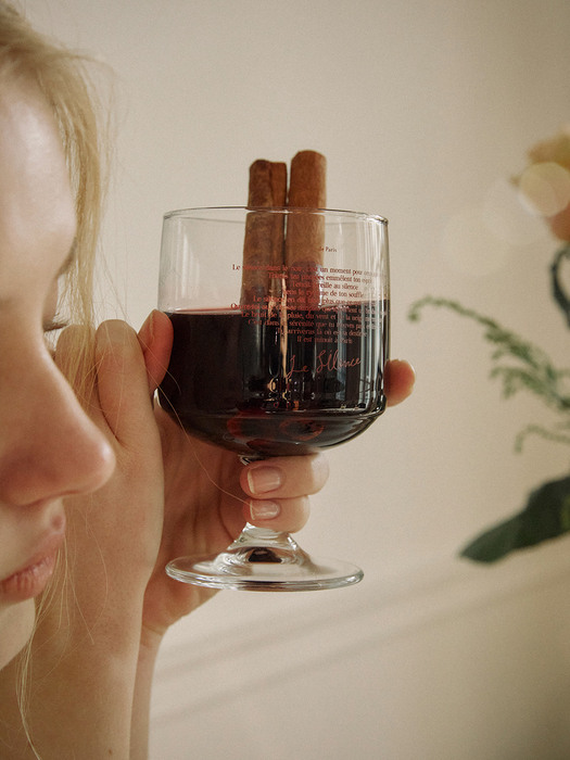 Midnight Wine Glass (Sienna)